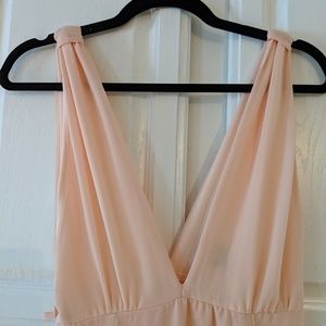 dee elly plunging maxi dress